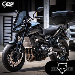 ชิลด์หน้า Were Wolf V-03 Smoke M531 : for Yamaha MT09 2017-2020