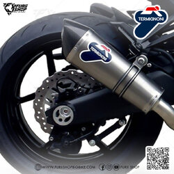 ท่อมอเตอร์ไซค์ Termignoni Slip on Titanium : for Kawasaki Z1000 2014-2017/Z1000 Sx 2011-2016