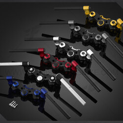 ชุดแผงคอปรับระดับ (Adjustable Handle Bar Set) Bikers Honda PCX 150 (2016-2017)