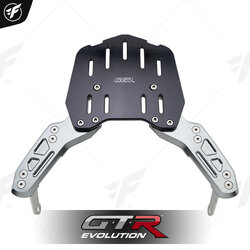 แผ่นรองกล่องท้ายเบาะ(CNC) GTR FORZA-300 ปี2018 เทา