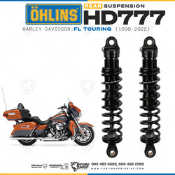 โช๊คหลังแต่ง Ohlins HD777 For Harley-Davidson FL Touring (Road King, Street Glide, Electra Glide etc) ปี 1990-2022
