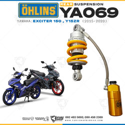 โช๊คหลังแต่ง Ohlins YA069 For Yamaha Exciter 150 Y15ZR ปี 2015-2020