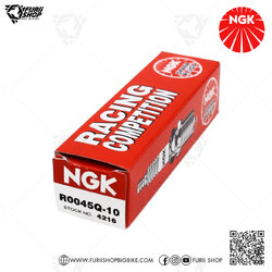 หัวเทียน NGK R0045Q-10 รุ่น Racing ไร้เขี้ยว ใช้แทนเบอร์ CR10E / CR10EH / CR10EIX (1 หัว)
