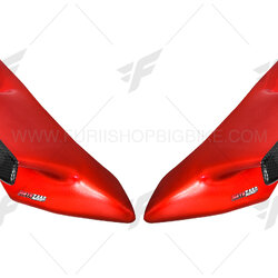 แฟริ่งครีบหน้า MOTOZAAA สีแดง FOR YAMAHA R15 2017