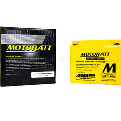 แบตเตอร์รี่ MOTOBATT รหัส MBT12B4 FOR DUCATI MONSTER 696 (2008-2012)