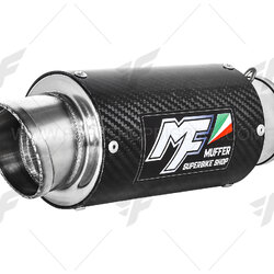 ท่อมอเตอร์ไซค์ MF MUFFER SS 2.5" SLIP-ON ท่อแต่ง ท่อสูตร ท่อบิ๊กไบค์ ท่อBigbike ท่อไอเสีย