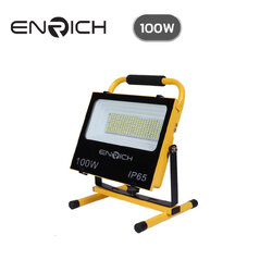 สปอร์ตไลท์พกพา LED 100W Recharge ENRICH รุ่น MOVE