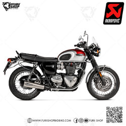ท่อแต่ง Akrapovic Slip On : for Triumph T120 Bonneville