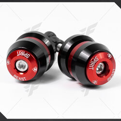 ตุ้มปลายแฮนด์ Spirit Beast L5 CR10301 (สีแดง)