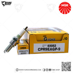 หัวเทียน NGK รุ่น G-POWER ขั้ว PLATINUM ( CPR9EAGP-9 ) ใช้สำหรับ Honda CB150R (2018-)/CBR150R (2019-)/Yamaha Tracer 900 (2018-2020)/YZF 450F (2018)/XSR 900 (2016)(1 หัว)