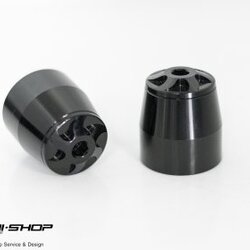 ตุ้มปลายแฮนด์ ทรง RZM สีดำ