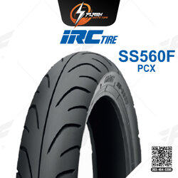 ยางขอบ14 ยางมอเตอร์ไซต์ IRC(ไออาร์ซี) SS-560 F T/L (PCX) ยางหน้า 90/90-14 M/C ยางบิ๊กไบท์ ยางBigbike Mototire