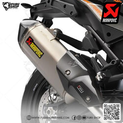 ท่อแต่ง Akrapovic Slip on Titanium : for KTM 1190 Adventure/1290 SuperAdventure/1090adventure 2015-2019
