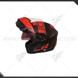 หมวกกันน็อค Real Cosmo R Droid ดำ-แดง