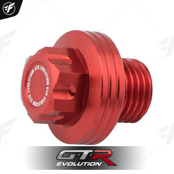 ฝาปิดน้ำมันเฟืองท้าย GTR X-MAX300 N-MAX ปี2020 AEROX แดง