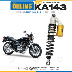 โช๊คหลังแต่ง OHLINS KA 143 For Kawasaki Zephyr 750 1991-1999
