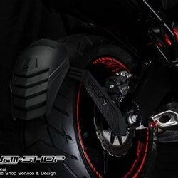 กันดีด Mud Guard: Leon ขาคู่ KAWASAKI VERSYS 2015