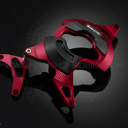 Engine Guard Set (Left) สีแดง Ducati MONSTER795-796