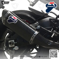 ท่อมอเตอร์ไซค์ Termignoni Slip on Carbon : for Yamaha R1/R1M 2015-2019