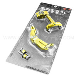 ขาจับกันสะบัด SPEEDY สีทอง FOR KAWASAKI ER6N