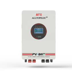 ATE ALLTOPELEC Battery LiFePO4 100Ah 51.2V แบตเตอรี่โซล่าเซลล์ ชนิดลิเธียมฟอสเฟต