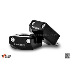 ตุ๊กตาแฮนด์ MONSTER สีดำ