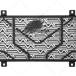 การ์ดหม้อน้ำ LEON สีดำ FOR KAWASAKI NINJA400