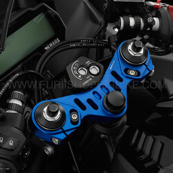 แผงคอ BIKERS สีน้ำเงิน FOR YAMAHA R15 2017
