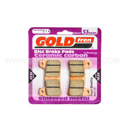 ผ้าเบรกหน้า GOLDFREN S3 FOR HONDA CB1000 (2009-2016)