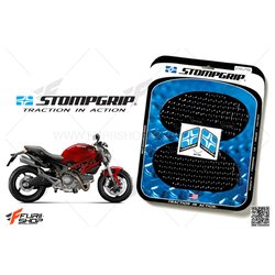 สติ๊กเกอร์กันรอยข้างถัง STORM GRIP ดำ FOR DUCATI MONSTER 795/796