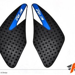 สติ้กเกอร์กันข้างถัง สำหรับ Yamaha R3 สีน้ำเงิน