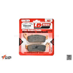 ผ้าเบรกหน้า GOLD FREN รหัส014 FOR CB500X F R