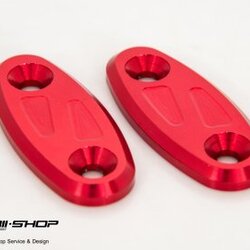 อุดกระจก RSV สีแดง FOR HONDA CBR650F