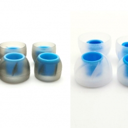 ขาย x-tips จุกหูฟังแกนพัดลมสำหรับอินเอียร์ทั่วไป ขนาด 5mm 6คู่ 200 นุ่มเบาสบายหู