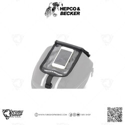 กระเป๋าติดถัง HEPCO & BECKER : Smartphone bag for Daypack 2.0 tankbag - waterproof Black
