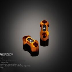 ประกับแฮนด์ BIKERS FOR HONDA MSX ROLATING BAR CLAMP ส้ม