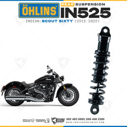 โช๊คหลังแต่ง Ohlins IN525 For Indian Scout Sixty ปี 2015-2022