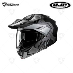 หมวกกันน็อค HJC I80 Dual Sport Modular VELLY : MC5SF ดำ/เทา ผิวด้าน (มี มอก.)