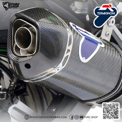 ท่อมอเตอร์ไซค์ Termignoni Slip on Carbon : for Kawasaki Z800