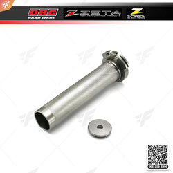 สินค้า ZETA ALUMINUM THROTTLE TUBE 250SX-F/XC-F'06- 15.250EXC-F/XCF-W06-16 (ZE45-5021)