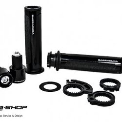 ปลอกแฮนด์ baracuda สีดำ