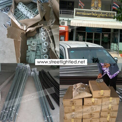 ผลงานการจัดส่งเสาไฟ สหกรณ์ออมทรัพย์ครู จ.อุทัยธานี