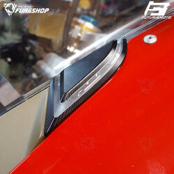 อุดกระจกแบบมีไฟเลี้ยว FUTURISMOTO For : PANIGALE V4/V4S/V4R 2018-2024