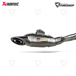 ท่อมอเตอร์ไซค์ Akrapovic Slip On - 1 Hole Titanium (For Exhibition only) : for Honda CBR650R/CB650R 2019-2023