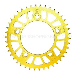 สเตอร์ JOMTHAI (พระอาทิตย์) 42ฟัน รหัส JTR1304 - 42T สีทอง FOR HONDA CBR650F/CB650F