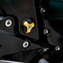 อุดเฟรม BIKERS สีทอง FOR KAWASAKI Z900 มอเตอร์ไซค์ บิ๊กไบค์ Bigbike