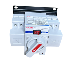 ATS 2P/4P 125A Dual Power ATS สวิตซ์สลับแหล่งจ่ายไฟ อัตโนมัติ ระบบไฟฟ้าสำรอง ats Automatic transfer switch แบรนด์ ETEK