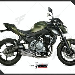 ท่อมอเตอร์ไซค์ MIVV DELTA RACE STAINLESS STEEL FOR Z650 2017 ท่อแต่ง ท่อสูตร ท่อบิ๊กไบค์ ท่อBigbike ท่อไอเสีย