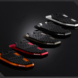 พักเท้าหลัง (Rear Footrests) Bikers Honda Forza 300 (2013-2017)