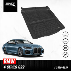 ถาดปูท้ายรถยนต์ BMW ยี่ห้อ 3D / BMW 4 SERIES G22